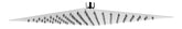 Abode Storm Slimline 300x300x3mm Square Showerhead - St/Steel
