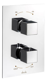 Abode Zeal Concealed Shower (2 Exit) - Chrome