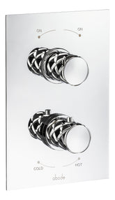 Abode Kite Concealed Shower (2 Exit) - Chrome