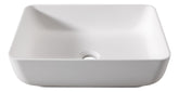 Abode Cava 450x350mm Tablet Basin - Chalk White