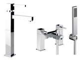 Abode Zeal Pack Offer 4 (Tall Basin Mixer & Bath/Shower Mixer) - Chrome