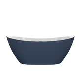 Beal Freestanding 1700x780x690mm Bath - Matt Blue