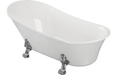 Tiel Freestanding 1620x700x770mm 0TH Bath w/Feet