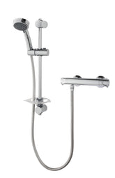 Triton Dene Cool-Touch Thermostatic Bar Mixer Shower - Chrome