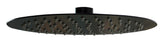 Vema Timea Black 250mm Round Showerhead