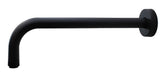 Vema Timea Black 300mm Shower Arm