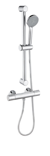 Teithil Cool-Touch Thermostatic Bar Mixer Shower - Chrome