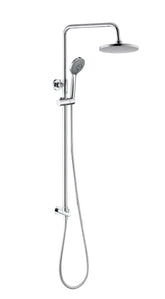 Aube Round Shower Kit w/Overhead & Handset