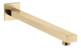 Colne 350mm Square Shower Arm - Brushed Brass