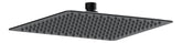 Colne 250mm Square Ultraslim Showerhead - Matt Black