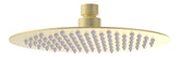 Aube 200mm Round Ultraslim Showerhead - Brushed Brass