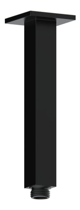 Colne 180mm Square Ceiling Arm - Matt Black
