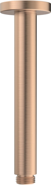 Aube 180mm Round Ceiling Arm - Brushed Bronze