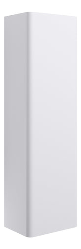 Cosie 350mm Wall Hung 1 Door Tall Unit - Matt White