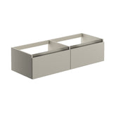 Camel 1200mm Wall Hung Basin Unit Run (No Top) - Matt Latte