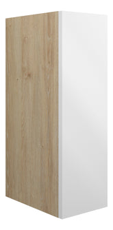 Eder 200mm Standard Toilet Roll Unit - White Gloss (Oak Cab)