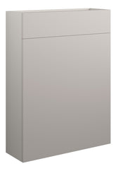 Eder 600mm Slim WC Unit - Matt Dove Grey (Grey Cab)