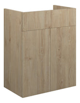 Eder 500mm Standard Basin Unit - Havana Oak (Oak Cab)