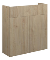 Eder 600mm Slim Basin Unit - Havana Oak (Oak Cab)