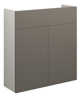 Eder 600mm Slim Basin Unit - Matt Stone (Grey Cab)
