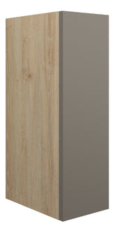 Eder 200mm Standard Toilet Roll Unit - Matt Stone (Oak Cab)