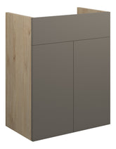 Eder 500mm Standard Basin Unit - Matt Stone (Oak Cab)