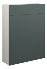 Eder 600mm Slim WC Unit - Matt Green (Grey Cab)