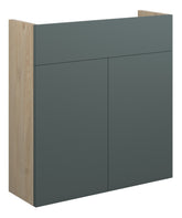 Eder 600mm Slim Basin Unit - Matt Green (Oak Cab)