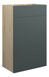 Eder 500mm Standard WC Unit - Matt Green (Oak Cab)
