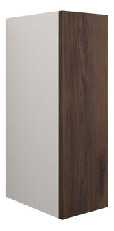 Eder 200mm Standard Toilet Roll Unit - Warm Walnut (Grey Cab)