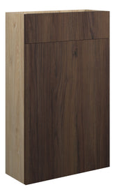 Eder 500mm Slim WC Unit - Warm Walnut (Oak Cab)
