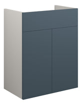 Eder 500mm Standard Basin Unit - Matt Arley Blue (Grey Cab)