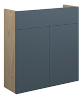 Eder 600mm Slim Basin Unit - Matt Arley Blue (Oak Cab)