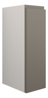 Cauvery 200mm Standard Toilet Roll Unit - Matt Stone (Grey Cab)