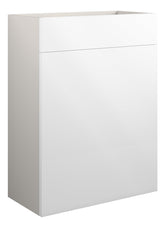 Cauvery 600mm Standard WC Unit - White Gloss (Grey Cab)