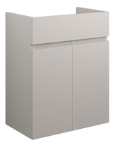 Cauvery 500mm Standard Basin Unit - Matt Dove Grey (Grey Cab)