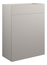 Cauvery 600mm Standard WC Unit - Matt Dove Grey (Grey Cab)