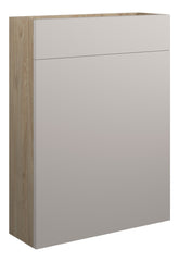 Cauvery 600mm Slim WC Unit - Matt Dove Grey (Oak Cab)
