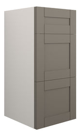 Abakan 300mm Standard 3 Drawer Unit - Matt Stone (Grey Cab)