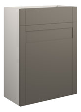 Abakan 600mm Standard WC Unit - Matt Stone (Grey Cab)
