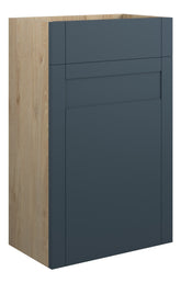 Abakan 500mm Standard WC Unit - Matt Arley Blue (Oak Cab)