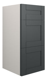 Abakan 300mm Standard 3 Drawer Unit - Matt Graphite Grey (Grey Cab)