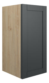 Abakan 300mm Standard Base Unit - Matt Graphite Grey (Oak Cab)