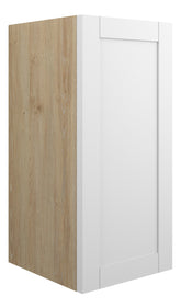 Abakan 300mm Standard Base Unit - Matt White (Oak Cab)