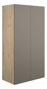 Eder 600mm Standard 2 Door Storage Unit - Matt Stone (Oak Cab)