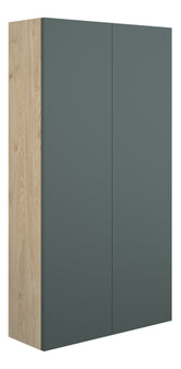 Eder 600mm Slim 2 Door Storage Unit - Matt Green (Oak Cab)