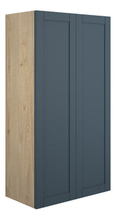 Abakan 600mm Standard 2 Door Storage Unit - Matt Arley Blue (Oak Cab)