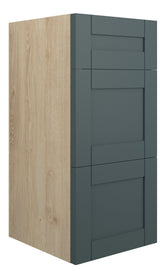 Abakan 300mm Standard 3 Drawer Unit - Matt Green Camo (Oak Cab)