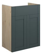 Abakan 500mm Standard Basin Unit - Matt Green Camo (Oak Cab)
