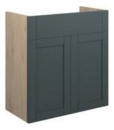 Abakan 600mm Standard Basin Unit - Matt Green Camo (Oak Cab)